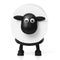 Cute Sheep Dog Shape Toilet Tissue Rack Free Standing Storage Roll Paper Holder Animal Shape Decorative Toilet Paper Rack